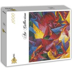 Grafika Umberto Boccioni Forme Plastiche di un Cavallo 1914 1000 Pieces