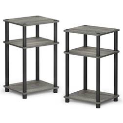 Furinno Just 3-Tier Small Table 11.5x13.4" 2