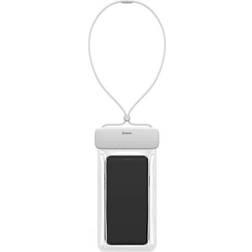 Baseus vattentät telefonfodral IPX8 7,2 '' Vit (ACFSD-D02)