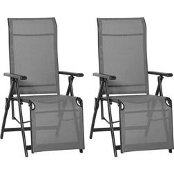 OutSunny Recliner Patio Lounge Chair