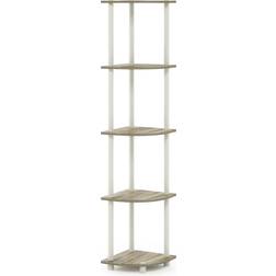 Furinno Turn-N-Tube 5 Tier Corner Display Reolsystem 29.5x146.6cm