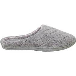 Dearfoams Leslie Quilted - Medium Grey