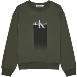 Calvin Klein Gradient Logo Sweatshirt Deep Depths