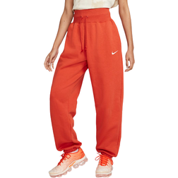 Nike Sportswear Phoenix Fleece High-Rise Trousers Women's - Mantra Orange/Sail