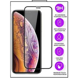 2-pack Iphone 12 Iphone 12 Pro 10d Helskärm Härdat Glas Transparent