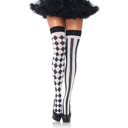 Leg Avenue Strapstrümpfe 'Harlequin'