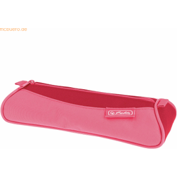 Herlitz 50038824 Pencil Case Triangular, Multicoloured, Pink/red