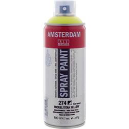 Amsterdam Spray Paint 400 ml Nickel Titanium Yellow 274