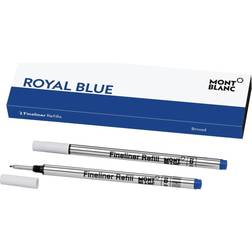 Montblanc 2 Fineliner Refills Broad Royal Blue Fineliner Pen Refill Blue