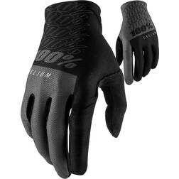 100% Celium Gloves svart/grå 2022 Handskar för MTB