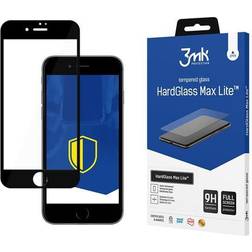 3mk HardGlass Max Lite for iPhone 7 8 Black Frame