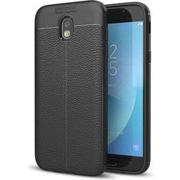 CaseOnline Lædermønstret silicone cover Samsung Galaxy J7 2017 (SM-J730F) so