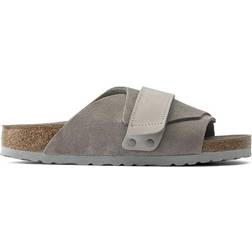 Birkenstock Kyoto Nubuck/Suede Leather - Gray/Stone Coin