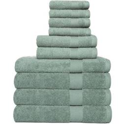 American Dawn Rocklane Towel Green (132.08x68.58cm)