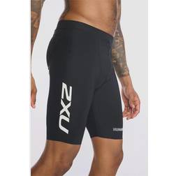 2XU Aero 9 Zoll Tri Shorts - Schwarz/Weiß