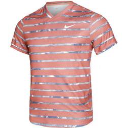 Nike Summer Victory Striped Crew T-shirt Men - Orange