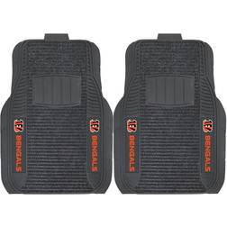 Fanmats Cincinnati Bengals Heavy Duty Vinyl Car Mat (2 Pack)