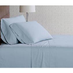 Cannon Solid Bed Sheet Blue (274.32x)