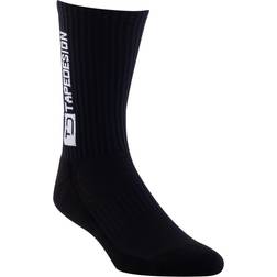 Tapedesign TAPEDESIGN Crew Grip Sock - Black