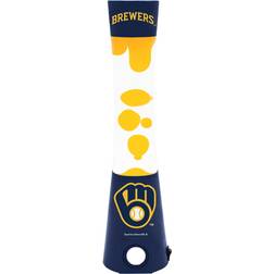 Sporticulture Milwaukee Brewers Magma Lamp with Bluetooth Speaker