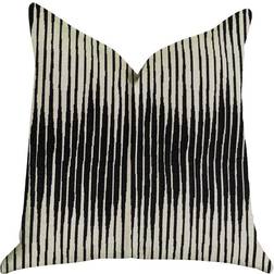 Plutus Onyx Complete Decoration Pillows Beige, Black (63.5x30.48cm)