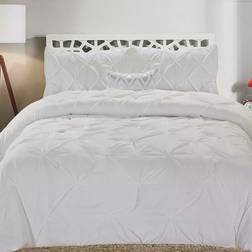 Swift Home Pintuck Bedspread White (256.54x218.44)