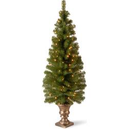 National Tree Company 5’ Pre-Lit Montclair Spruce Christmas Clear Lights Christmas Tree