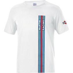 Sparco Kortærmet T-shirt til Mænd Martini Racing (Størrelse XL)