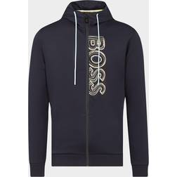 HUGO BOSS Caduto 1 Felpa con Cappuccio - Blu Scuro402