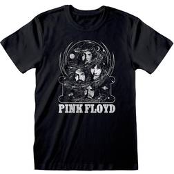 Pink Floyd Maglietta Per Adulti T-Shirt Moon - Nero
