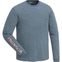 Pinewood Bolmen L/S T-Shirt D.Dive/Mel