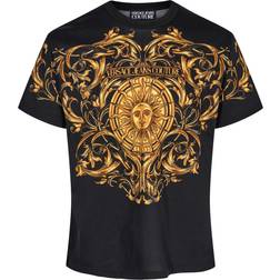 Versace Baroque Logo T-shirt M - Black/Gold