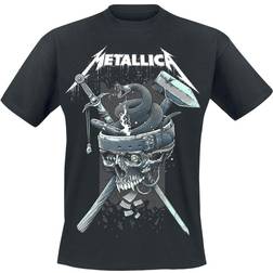 Metallica Unisex T-Shirt/History Logo (X-Large)