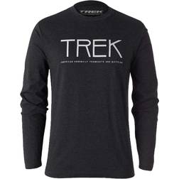 Trek Vintage Logo Long Sleeve T-Shirt - Black