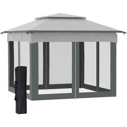 OutSunny Heavy Duty Pop Up Gazebo 3X3m 3.2x3.5