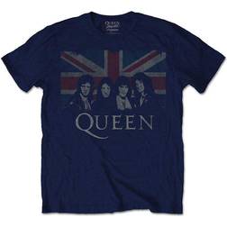 Queen Vintage Union Jack T-shirt - Blue