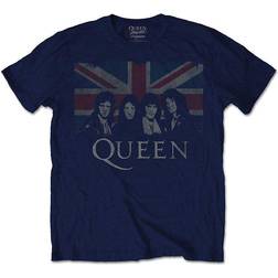 Unisex T-Shirt Vintage Union Jack Burnout