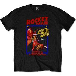 Elton John Unisex T-Shirt/Rocketman Feather Suit (XX-Large)