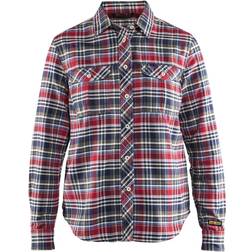 Blåkläder Camicia Di Flanella Da Donna - Rosso