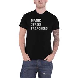 Manic Street Preachers: Unisex T-Shirt/Block Logo (Back Print) (XX-Large)