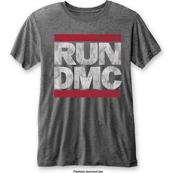 DMC Run DMC: Unisex T-Shirt/DMC Logo (Burnout) (XX-Large)