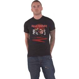 Iron Maiden Unisex T-Shirt - Senjutsu Eddie Archer Kanji