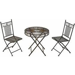 OutSunny 84B-984 Bistro Set, 1 Table incl. 2 Chairs