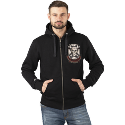 Mechanic Zip-Hoodie - Zwart