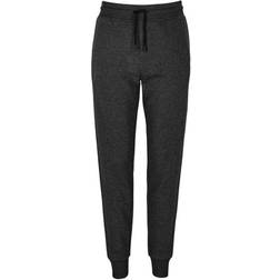 Sol's Unisex Adult Jumbo Organic Slim Jogging Bottoms (Charcoal Marl)