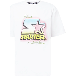 Starter Label T-shirt ljusblå