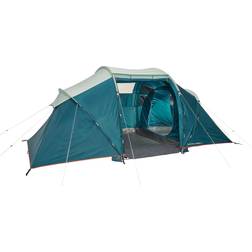 Quechua Koepeltent voor 4 personen arpenaz 4.2 met 2 slaapruimtes