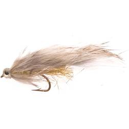 Unique Flies Mini Zonker Grizzly #8