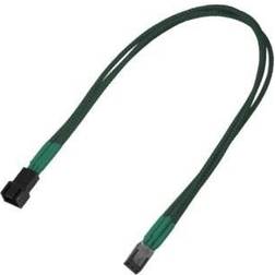 Nanoxia Forlængerkabel 3-PIN 30cm Grøn