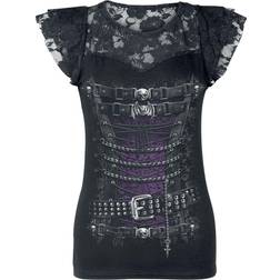 Spiral Waisted Corset T-Shirt